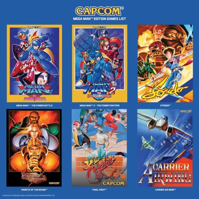 Evercade 5060990240652 Consola Retrogaming Alpha Mega Man Bartop Arcade - SOLO PARA JUEGOS