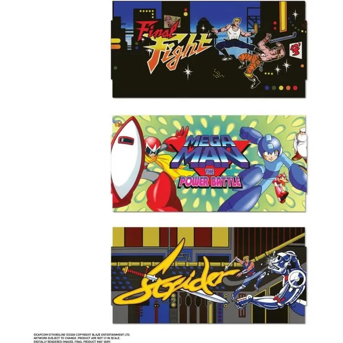 Evercade 5060990240652 Consola Retrogaming Alpha Mega Man Bartop Arcade - SOLO PARA JUEGOS