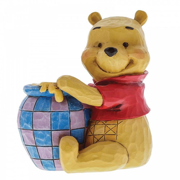 Enesco Figura Coleccionable Disney Winnie the Pooh con Tarro de Miel, por Jim Shore, Mini Figura de Diseño para Adultos Enesco Figura Coleccionable Disney Winnie the Pooh con Tarro de Miel, por Jim Shore, Mini Figura de Diseño para Adultos