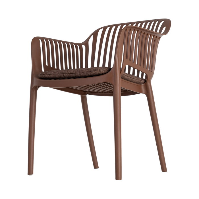 Silla Apilable Polipropileno Exterior 55 X 61 X 80 cm (Set de 4) Silla Apilable Polipropileno Exterior 55 X 61 X 80 cm (Set de 4)