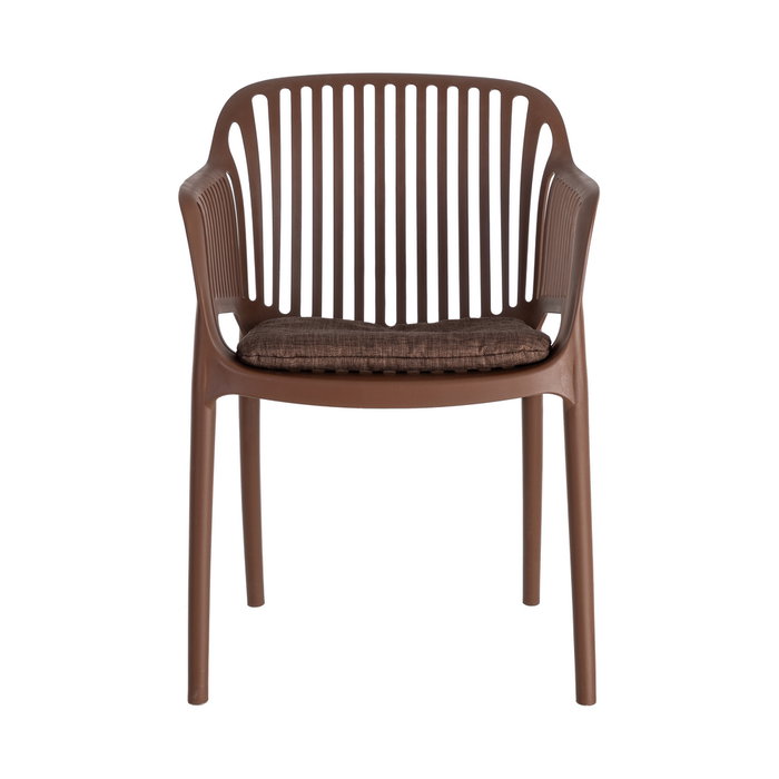 Silla Apilable Polipropileno Exterior 55 X 61 X 80 cm (Set de 4) Silla Apilable Polipropileno Exterior 55 X 61 X 80 cm (Set de 4)
