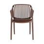 Silla Apilable Polipropileno Exterior 55 X 61 X 80 cm (Set de 4)