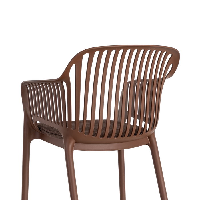 Silla Apilable Polipropileno Exterior 55 X 61 X 80 cm (Set de 4) Silla Apilable Polipropileno Exterior 55 X 61 X 80 cm (Set de 4)