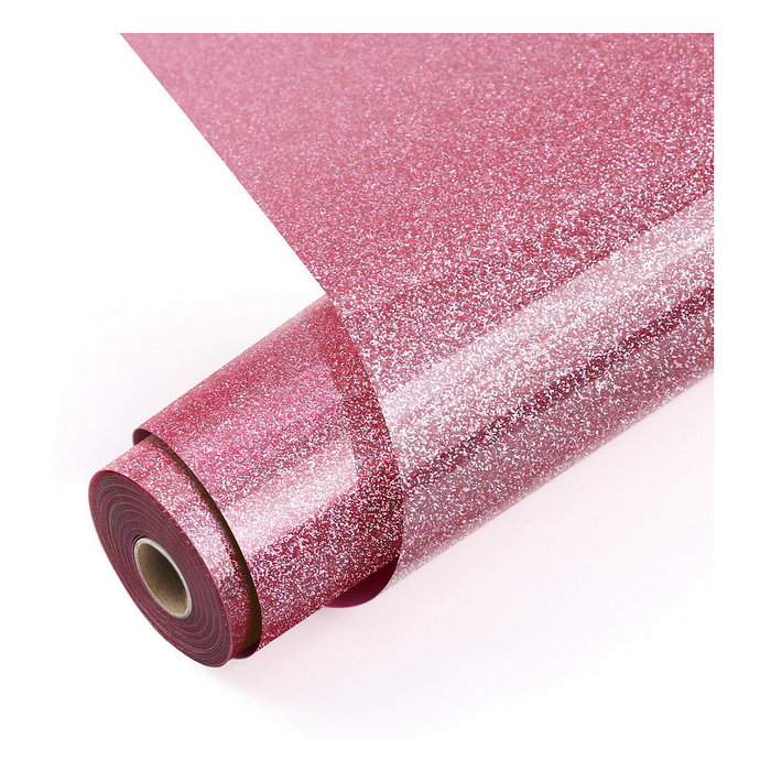 LOKLiK Europe LOKLiK Plotterfolie Glitzer - Rosa - 30,5 x 90 cm