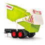 Smoby Tractor Claas de Granja con Tráiler 65 cm
