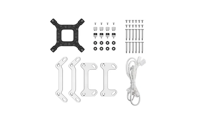 DeepCool LT360 Refrigeración Líquida para CPU Todo en Uno (AIO), Kit de 360mm con 3 Ventiladores ARGB Blanco, Compatible con Intel LGA1700/1200 y AMD AM4/AM5