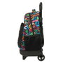 Safta Mochila Graffiti Colors con Ruedas y Sistema Compact Extraíble
