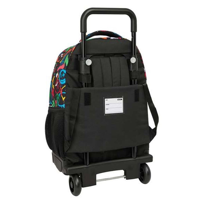 Safta Mochila Graffiti Colors con Ruedas y Sistema Compact Extraíble Safta Mochila Graffiti Colors con Ruedas y Sistema Compact Extraíble