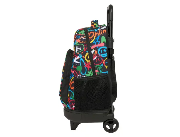Safta Mochila Escolar Grande con Carro Extraíble Graffiti 450x330x220 mm Safta Mochila Escolar Grande con Carro Extraíble Graffiti 450x330x220 mm