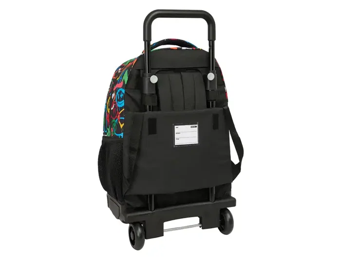 Safta Mochila Escolar Grande con Carro Extraíble Graffiti 450x330x220 mm Safta Mochila Escolar Grande con Carro Extraíble Graffiti 450x330x220 mm