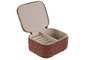 DKD Home Decor Joyero de Poliéster Boucle Burdeos Libélula