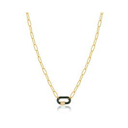 Ania Haie Collar Bright Future en Plata de Ley Dorado, 40cm