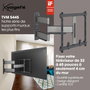 Vogels ELITE TVM 5445 Soporte de pared giratorio 32-65 pulgadas negro