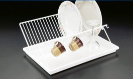 METALTEX Escurreplatos con Bandeja Pratico 42x29 cm