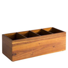 Aps Woody Caja de Madera 36x14x12,5 cm