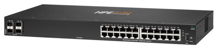 HPE Aruba Networking CX 6000 24p 10M/100M/1G 4p SFP 1G Switch R8N88B HPE Aruba Networking CX 6000 24p 10M/100M/1G 4p SFP 1G Switch R8N88B