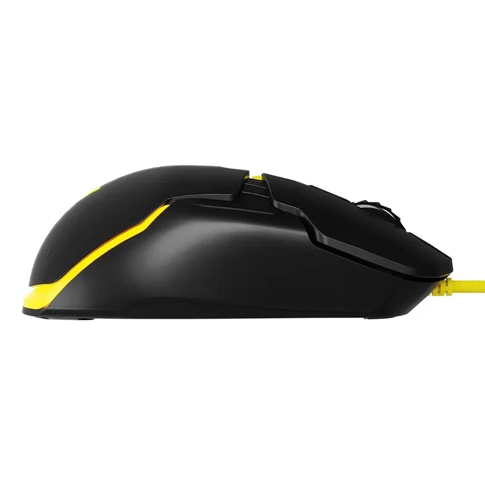 Modecom Volcano Jager Ratón Gaming Ergonómico 12000 DPI USB Negro RGB