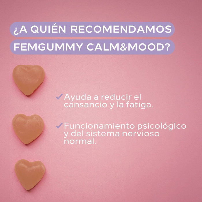 Cumlaude Lab Femgummy Calm & Mood Naranja 60 unidades