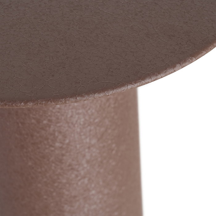 Mesa Centro Marrón Acero 45 X 45 X 51 cm
