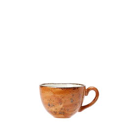STEELITE Taza de Moca CRAFT TERRACOTA 8.5 cl - Alta Gama, Apta Lavavajillas y Microondas (Set de 12)
