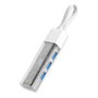 ROLINE 14.02.5062 Hub USB 3.2 Gen 1 Tipo A+C, 4 Puertos, Blanco, 5000 Mbit/s