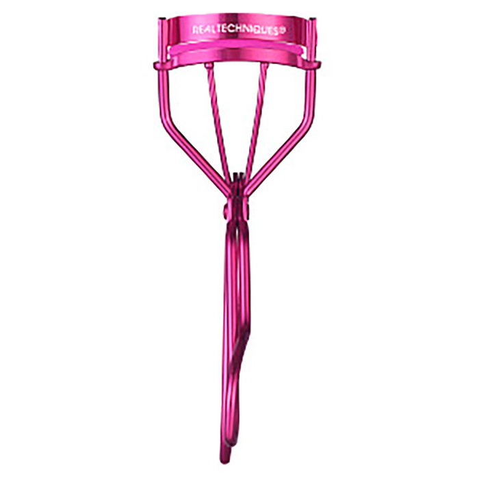 Real Techniques Rizador de Pestañas Miracle Eyelash Curler - Forma Adaptable para Diferentes Tipos de Ojos, Mangos Ergonómicos para un Rizado Natural y Duradero 1 u