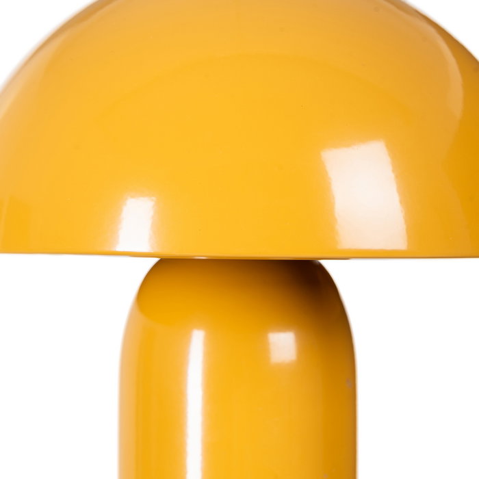 Lámpara Mesa Naranja Metal 20 X 20 X 24,50 cm