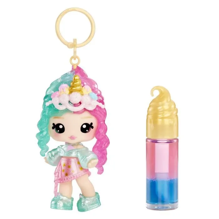 Yummiland Muñeca de brillo labial Combo de cambio de color Phoebe Frappe