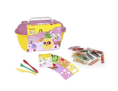 Jovi Play&Fun Cofre Sweet con Plastilina y Accesorios