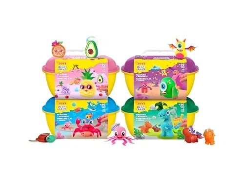 Jovi Play&Fun Cofre Sweet con Plastilina y Accesorios