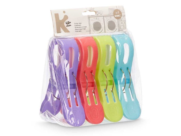 Arte Regal Set 4 Pinzas Surtidos Colores 15 x 18.5 x 9.5 cm (Set de 24) Arte Regal Set 4 Pinzas Surtidos Colores 15 x 18.5 x 9.5 cm (Set de 24)