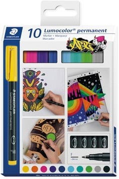 Staedtler Lumocolor 318 F Colores Surtidos 10 Unidades