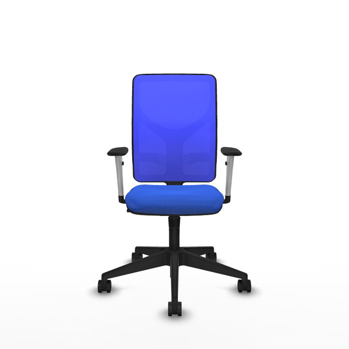 PIQUERAS Y CRESPO Silla de oficina Motilla Azul con Mecanismo Sincro