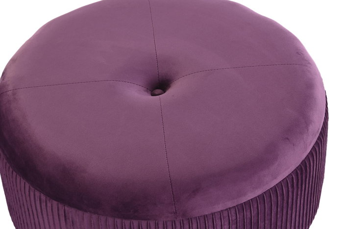 DKD Home Decor Reposapies Glam Púrpura Set de 2 70 x 28 x 70 cm