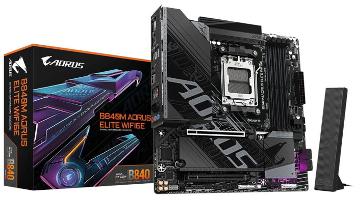 Gigabyte B840M AORUS ELITE WIFI6E