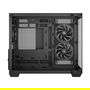 DeepCool CG330 3F Torre para PC Micro ATX / Mini ITX con Ventana de Cristal Templado ARGB Negro - Incluye Ventiladores 3x 120mm, Gestion de Cables, Soporta GPU hasta 41 cm