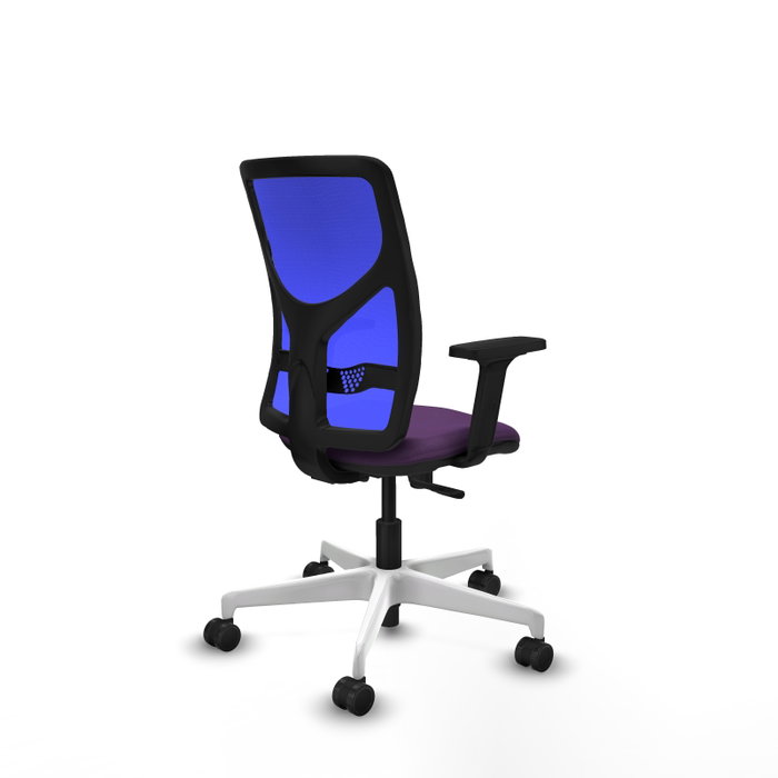 PIQUERAS Y CRESPO Silla de oficina Motilla con mecanismo Sincro, Morado y Azul PIQUERAS Y CRESPO Silla de oficina Motilla con mecanismo Sincro, Morado y Azul