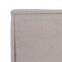 Cabecero Beige Tejido Dormitorio 160 X 122 cm