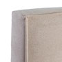 Cabecero Beige Tejido Dormitorio 160 X 122 cm