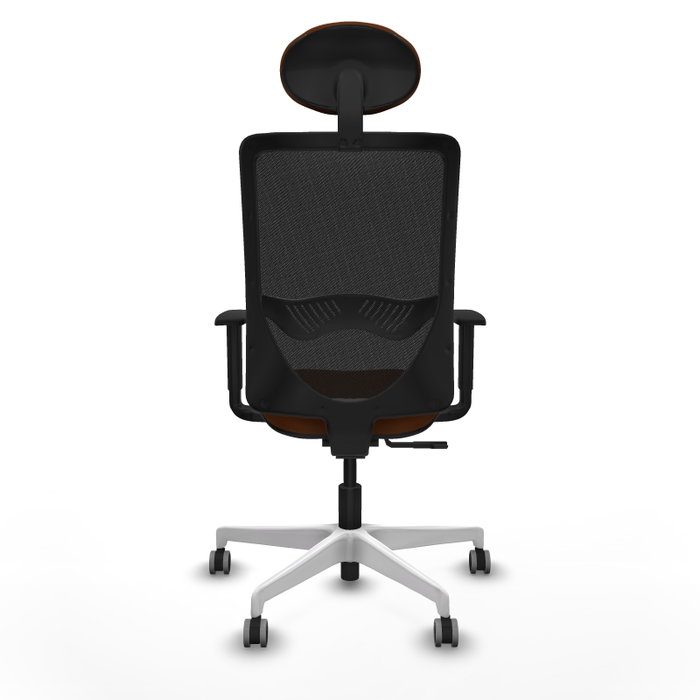 PIQUERAS Y CRESPO Silla de oficina Zulema con mecanismo Sincro, Marrón y Negro PIQUERAS Y CRESPO Silla de oficina Zulema con mecanismo Sincro, Marrón y Negro