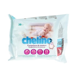 CHELINO Toallitas Infantiles Dermo Sensitive 20 unidades