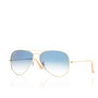 Ray-Ban Gafas de Sol Aviator RB3025 55 mm para Adultos con Filtro 2