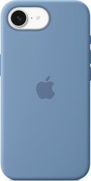 Apple iPhone 16e Funda de Silicona Azul Invierno