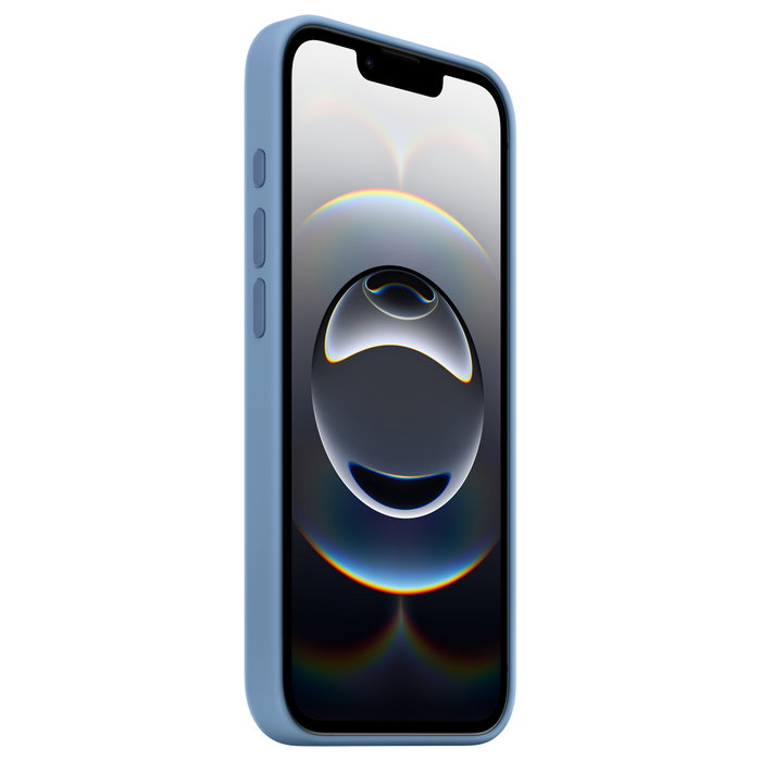Apple Funda de Silicona para iPhone 16e - Azul invierno Apple Funda de Silicona para iPhone 16e - Azul invierno