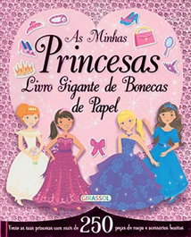 AS MINHAS PRINCESAS-LIVRO GIGANTE DE BONECAS, VV.AA. - GIRASSOL EDIÇOES