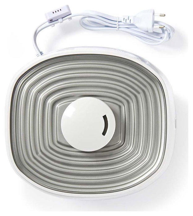Nedis HUMI120CWT Humidificador ultrasónico de pie, 50 m², 5,5L, Blanco