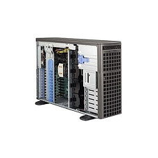 Supermicro CSE-747BTQ-R2K04B Chasis Torre Servidor Rack 4U Negro con Fuente 2000W, 9 Bahías 3.5", 11 Ranuras