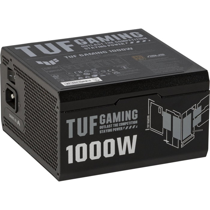 Asus TUF Gaming 1000W Gold ATX 3.0 Modular Negro