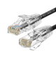 WP Cable de red Slim Cat.6a U/UTP 0,5m Negro