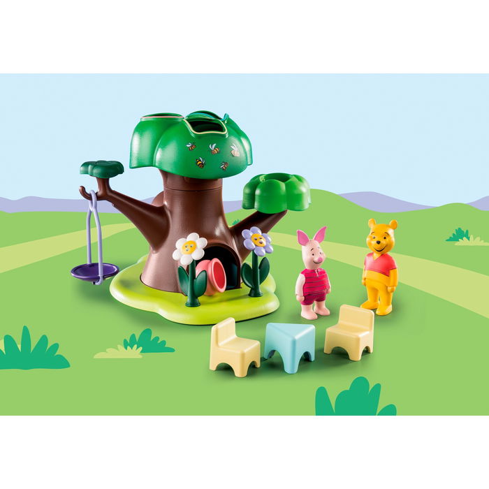 Playmobil 1.2.3 & Disney Winnie The Pooh y Piglet Juguete Educativo Desarrollo Motriz y Cognitivo